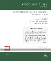 Okładka książki Geistliche Catholische Gesange