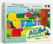 Opakowanie Historyjki obrazkowe. Papuga Aga opowiada cz.1