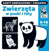 Okładka książki Kapitan Nauka.A kuku!Zwierzęta w paski i łaty