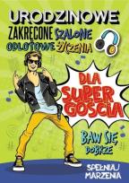 Opakowanie Karnet Bueno B6 + koperta wzór nr 06 Urodziny