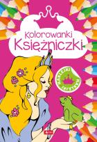 Okładka książki Kolorowanki. Księżniczki