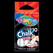 Opakowanie KREDA BIAŁA BEZPYŁOWA 10 SZT COLORINO KIDS