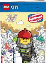 Okładka książki Lego City Kolorowanka z naklejkami