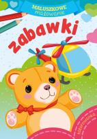 Okładka książki Maluszkowe malowanie. Zabawki