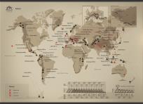 Opakowanie MAPA ZDRAPKA SZCZYTÓW ŚWIATA