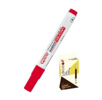 Opakowanie Marker tablicowy GR-003 czerwony (12szt) GRAND