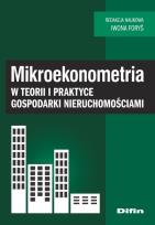 Okładka książki Mikroekonometria w teorii i praktyce gospodarki nieruchomościami