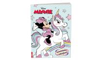 Okładka książki MINNIE KOLOROWANKA Z NAKLEJKAMI NA-9106