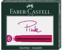 Opakowanie Naboje krótkie różowe 6szt FABER CASTELL