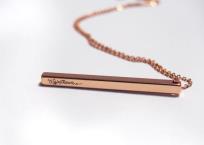 Opakowanie Naszyjnik różowe złoto - Wyjątkowa