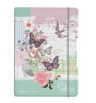 Okładka książki Notatnik A5/40K kratka My.BookF Ladylike Bu