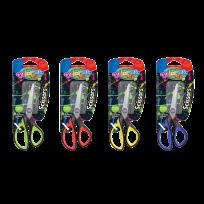 Opakowanie NOŻYCZKI SZKOLNE 13,8 CM Z GUMOWĄ RĄCZKĄ BLISTER COLORINO KIDS