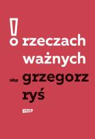 Okładka książki O rzeczach ważnych