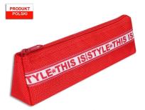 Opakowanie Piórnik szkolny WAR-1075 Czerwony WARTA