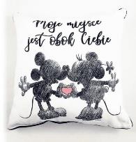 Opakowanie Poduszka - Disney 2 Moje miejsce jest obok Ciebie