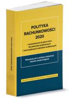Okładka książki Polityka rachunkowości 2020 z komentarzem do planu kont