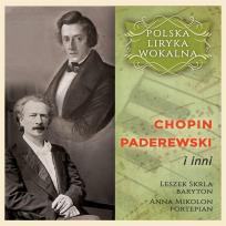 Okładka książki Polska liryka wokalna:Chopin, Paderewski i inni CD