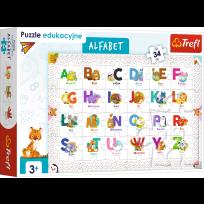 Opakowanie PUZZLE EDUKACYJNE ALFABET POLSKI