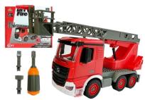 Opakowanie Straż pożarna z klocków zrób to sam 51 części 1:14