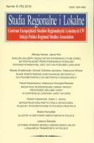Opakowanie Studia regionalne i lokalne 4 (78) /2019