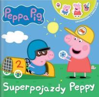 Okładka książki Świnka Peppa. Opowiadania z.. Superpojazdy Peppy