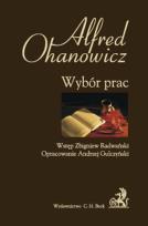 Okładka książki Wybór prac Alfred Ohanowicz