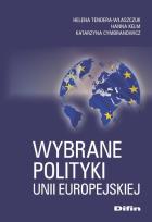 Okładka książki Wybrane polityki Unii Europejskiej