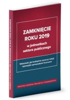 Okładka książki Zamknięcie roku 2019 w jednostkach sektora publicznego
