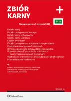 Okładka książki Zbiór karny PLUS 2020
