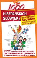Okładka książki 1000 hiszpańskich słów(ek). Ilustrowany słownik