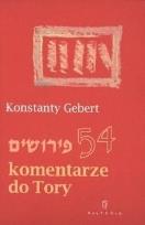Okładka książki 54 komentarze do Tory