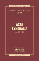 Okładka książki Acta synodalia ann 506-553 t.8