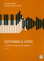 Okładka książki Czytanie a vista w szkole muzycznej II stopnia