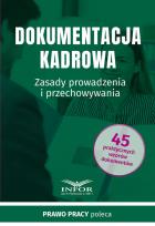 Okładka książki Dokumentacja Kadrowa.