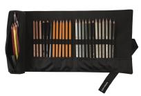 Opakowanie Etui czarne na kredki 24szt