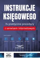 Okładka książki Instrukcje Księgowego.74 praktyczne procedury z serwisem internetowym