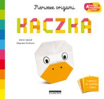 Okładka książki Kaczka. Akademia mądrego dziecka. Pierwsze origami