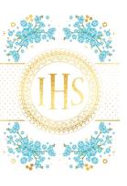 Okładka książki KARNET B6 KOMUNIA Z KIESZONKĄ IHS