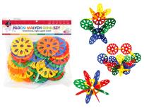 Opakowanie Klocki Kwiatki 28 elelementów