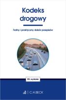 Okładka książki Kodeks drogowy