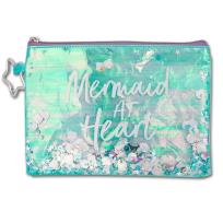 Opakowanie KOSMETYCZKA MERMAID TURKUSOWA