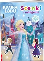 Okładka książki Kraina Lodu. Scenki z naklejkami