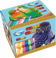 Opakowanie Kreda tablicowa kolorowa 100szt 80373