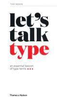 Okładka książki Let's Talk Type: An Essential