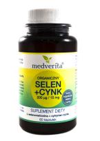 Zdjęcie produktu Medverita Selen 200µg + cynk 15mg 60kaps