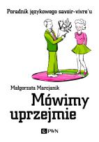 Okładka książki Mówimy uprzejmie