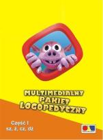 Okładka książki Multimedialny Pakiet Logopedyczny cz.1 + CD