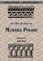 Okładka książki Murarz Polski. Zeszyt I- IV 1916- 1919