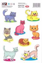 Opakowanie Naklejki Alfika i Zetki 22 Kotki