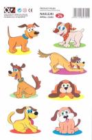 Opakowanie Naklejki Alfika i Zetki 24 Pieski